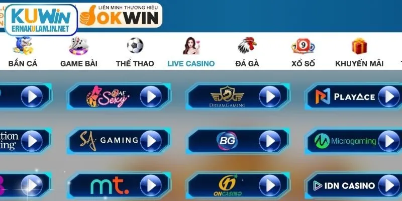 Hệ thống KUWIN casino online đầy thú vị