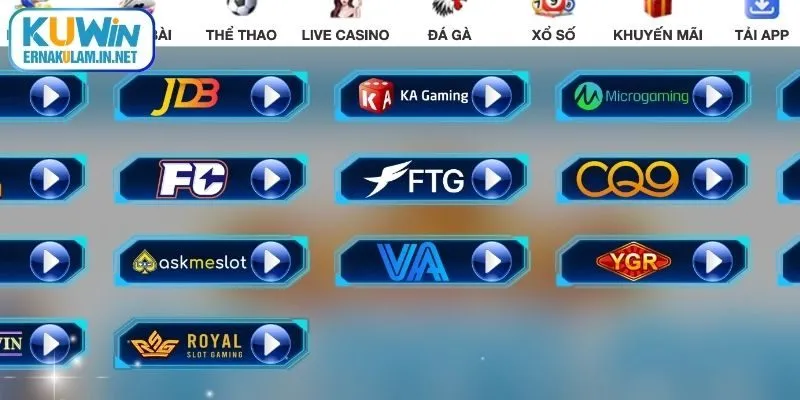 Sơ lược các sảnh cược hot nhất KUWIN