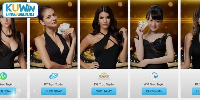 Top trò chơi nổi bật nhất trong casino KUWIN